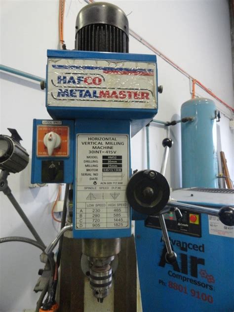 cnc machines for sale nz|hafco metal master milling machine.